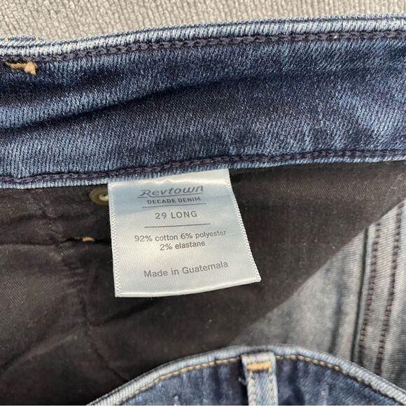 Revtown Skinny Denim Jeans Stretch Women’s Size 29 Long - Picture 11 of 11